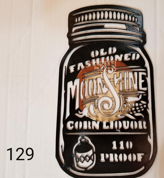 0129 R - Moonshine Jar