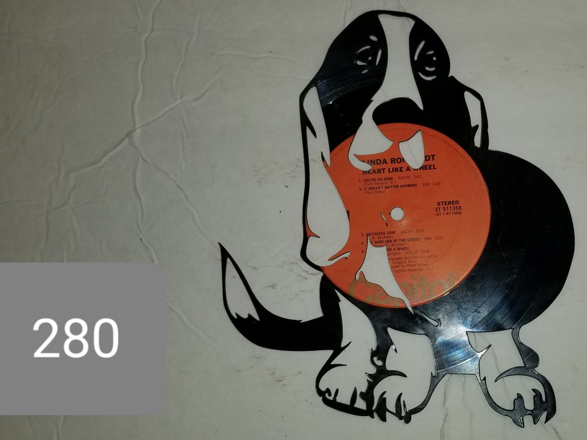 0280 R - Basset Hound Dog