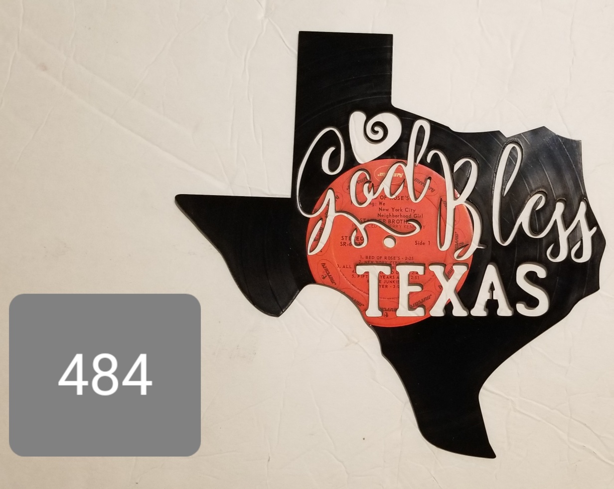0484 R - God Bless Texas