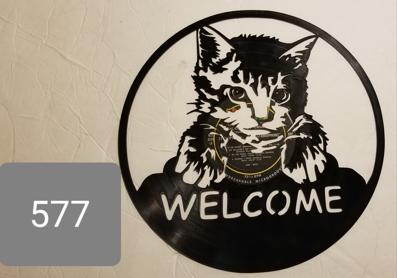 0577 R - Welcome Cat